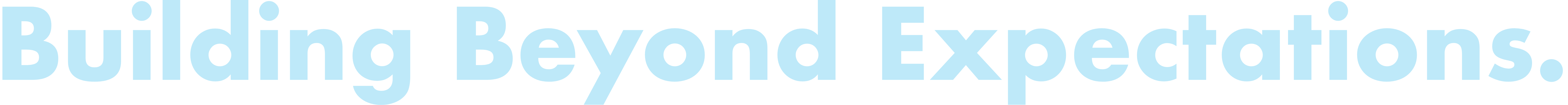 Building Beyond Expectations.